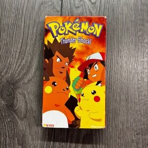 Pokemon Thunder Shock! VHS 1998 Viz Video Pioneer Pikachu vs Raichu Episodes